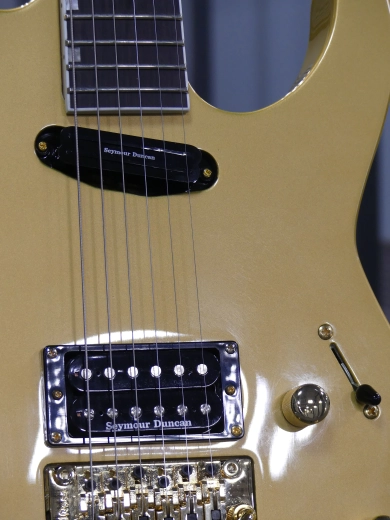 Guitare ESP LTD Mirage Deluxe '87 Metallic Gold 6