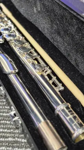 Trevor James - 10x Silver Plated Student Flute - Offset-G, C-Foot 2