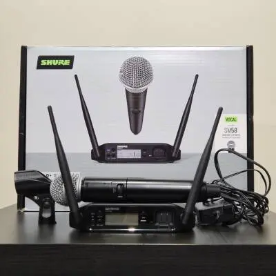 Shure - Syst�me GLXD24+ avec microphone SM58 pour la voix