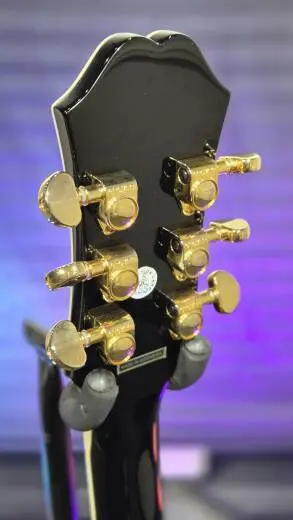 Epiphone - J-200 Style Super Jumbo avec pan coup� + Preamp -�b�ne 2