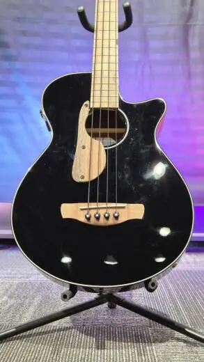 Ibanez - Basse acoustique/�lectrique AEG24E (fini Black High Gloss) 2