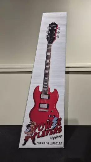 Epiphone - SG Power Player avec accessoires (fini rouge lave) 2