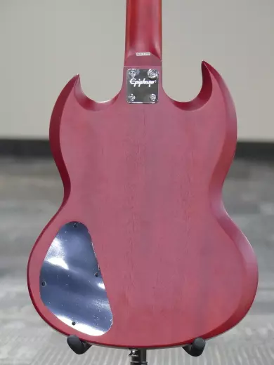 Epiphone - Guitare électrique SG E1 Special Satin (fini cerisier satiné rétro) 6