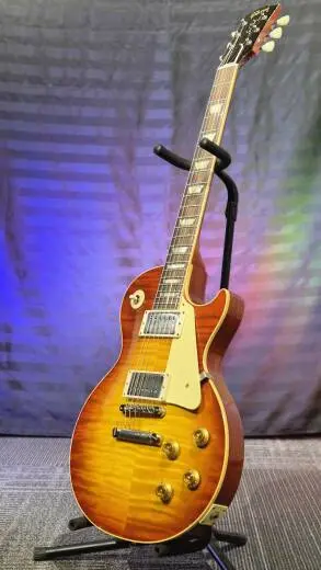 Gibson Custom Shop - Guitare Les Paul Standard '59 Murphy Lab Lite Aged - Cherry Teaburst