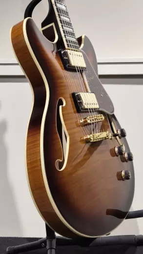 Ibanez - Guitare électrique à corps creux AS93FM Artcore Expressionist (fini Sunburst « violon ») 2