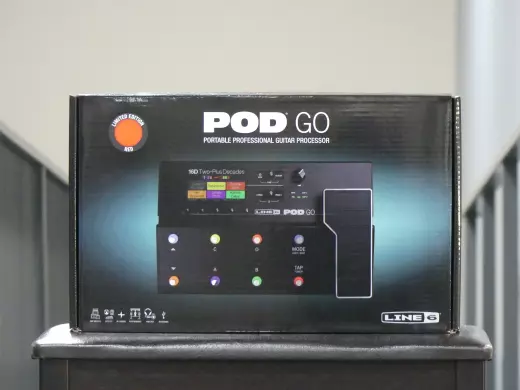 Line 6 - Processeur multieffet POD Go (finition rouge en série limitée) 2