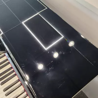 Roland - Piano numrique LX705 avec support et banc - Ebne poli 2