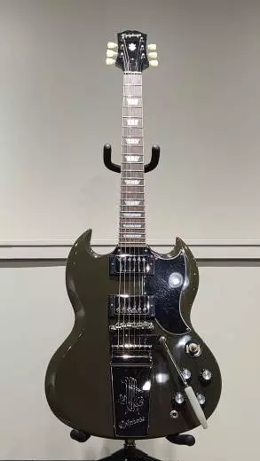Epiphone - Guitare SG Standard 1961 avec Maestro - Olive Drab