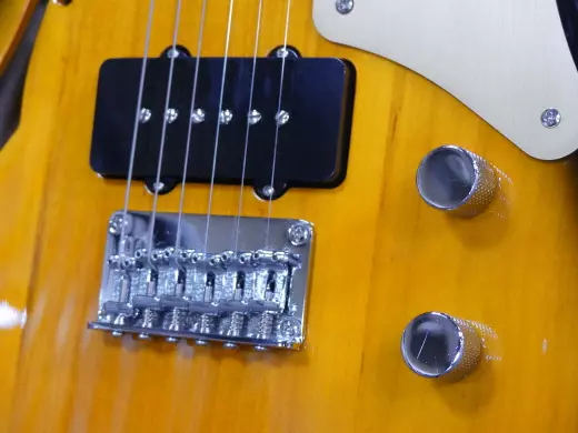 Squier - Guitare Telecaster Thinline Paranormal Cabronita, touche rable - Sunburst 2 couleurs 5