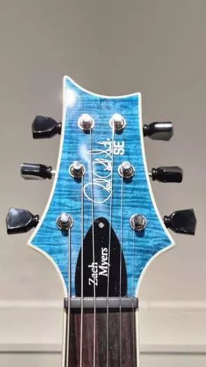 PRS Guitars - Guitare �lectrique SE Zach Myers avec �tui souple (fini Myers Blue) 2