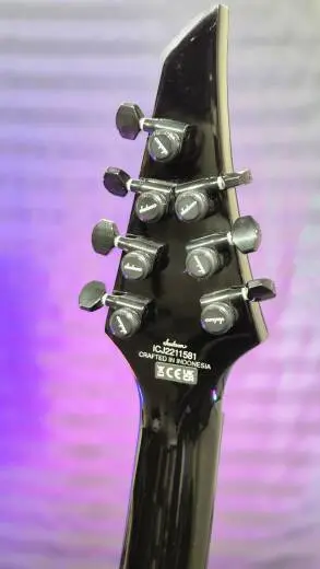 Jackson Guitars - Guitare Pro Series signature Chris Broderick Soloist 7, touche en laurier - Noir brillant 2