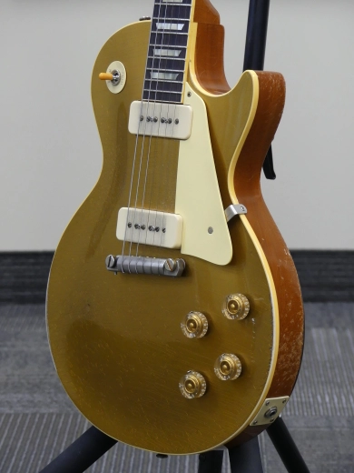 Gibson Custom Shop - Guitare Les Paul Standard '54 Murphy Lab Heavy Aged - Double Gold top 4