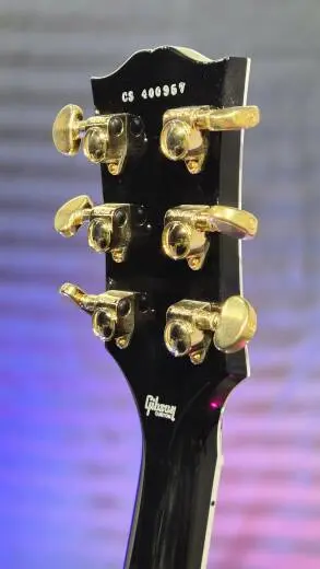 Gibson Custom Shop - Les Paul Custom (fini �b�ne, touche en �b�ne) 2