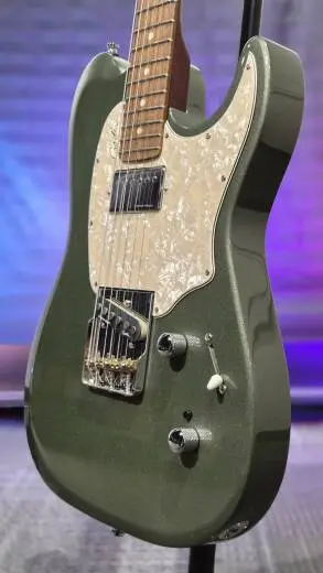 Godin Guitars - Guitare �lectrique 6 cordes Stadium '59 avec �tui - Desert Green 2