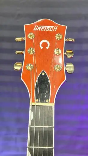 Gretsch Guitars - Guitare � caisse creuse G6120TG Nashville �dition Players avec Bigsby et quincaillerie or - Orange Stain 2