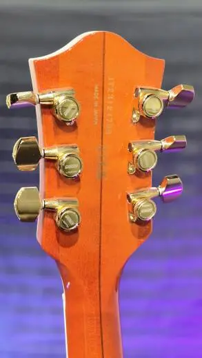 Gretsch Guitars - Guitare � caisse creuse G6120TG Nashville �dition Players avec Bigsby et quincaillerie or - Orange Stain 2