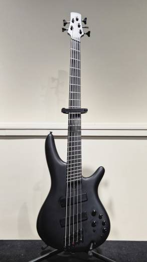 Store Special Product - Ibanez - Basse 5 cordes SR Iron Label multidiapason (noir mat)