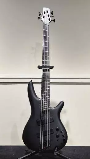 Ibanez - Basse 5 cordes SR Iron Label multidiapason (noir mat)
