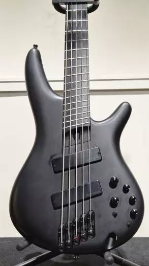 Ibanez - Basse 5 cordes SR Iron Label multidiapason (noir mat) 2