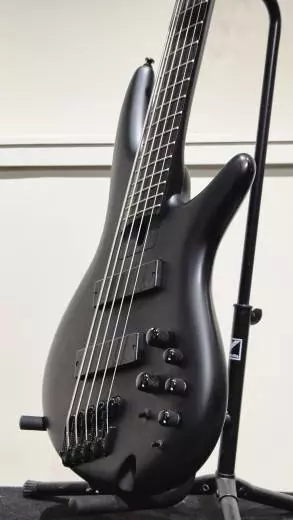 Ibanez - Basse 5 cordes SR Iron Label multidiapason (noir mat) 2
