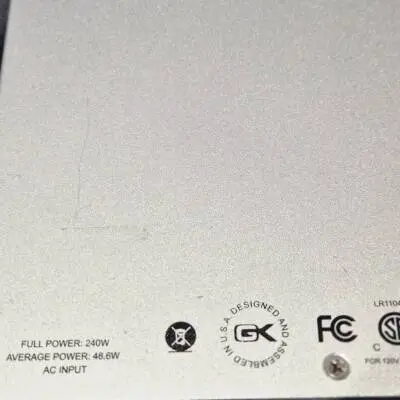 Gallien-Krueger - T�te d'amplification Microbass - 200 watts 2