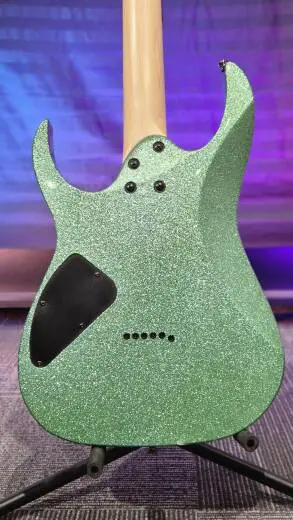 Ibanez - Guitare �lectrique � 6 cordes RG421MSP - Turquoise Sparkle 2