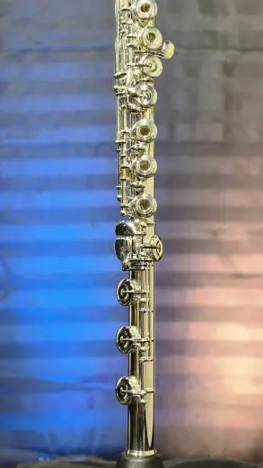 Muramatsu - Fl�te s�rie GX � t�te et corps en argent massif, sol d�cal�, m�canisme de mi fendu et cl� de trille en do di�se 2