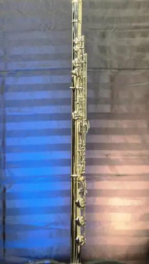 Muramatsu - Fl�te s�rie GX � t�te et corps en argent massif, sol d�cal�, m�canisme de mi fendu et cl� de trille en do di�se 2