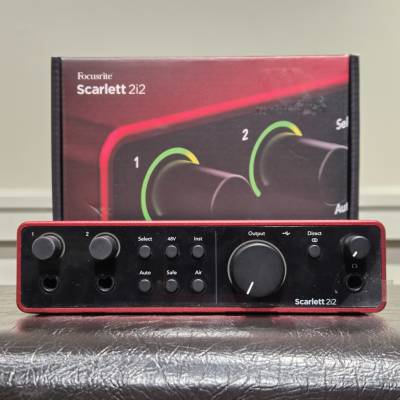 Focusrite Scarlett 2i2 4th Gen USB-C Audio Interface | Long