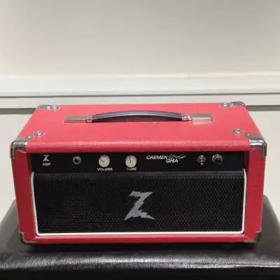 Dr. Z Ghia - T�te d'ampli Carmen Ghia couleur rouge 2