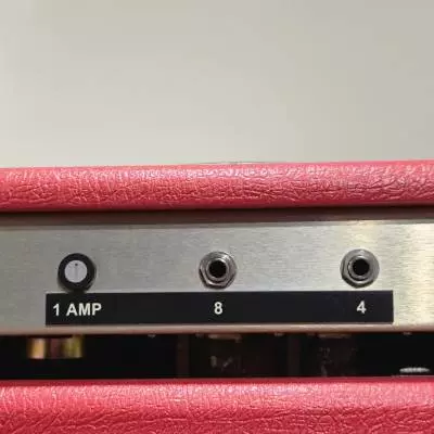 Dr. Z Ghia - T�te d'ampli Carmen Ghia couleur rouge 2