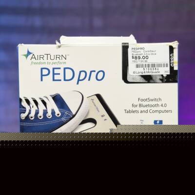AirTurn - PEDpro - Contr�leur Bluetooth 4.0 � deux commutateurs 2