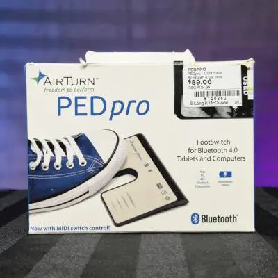 AirTurn - PEDpro - Contr�leur Bluetooth 4.0 � deux commutateurs 2