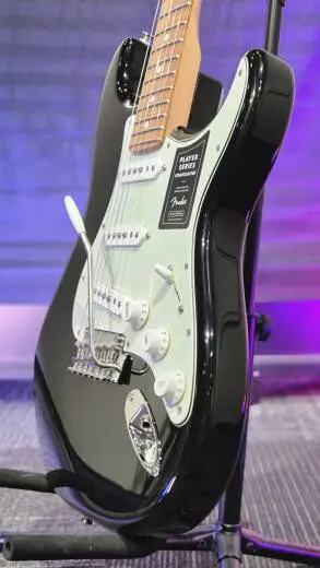 Fender - Stratocaster Player en s�rie limit�e avec touche en pau ferro torr�fi� (fini noir) 2
