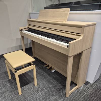 Roland - Piano numrique HP704 avec support et banc - Chne clair