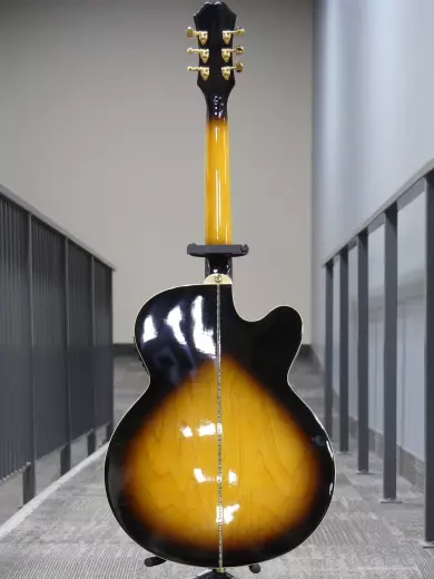 Epiphone - Guitare électro-acoustique gauchère J-200 EC Studio - Vintage Sunburst 2