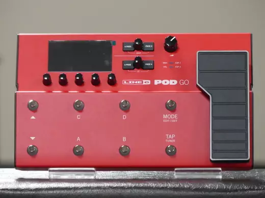 Line 6 - Processeur multieffet POD Go (finition rouge en srie limite)