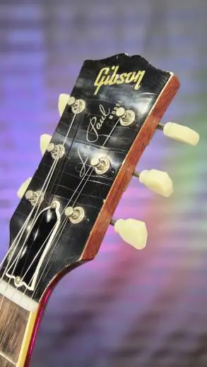 Gibson Custom Shop - Guitare Les Paul Standard '58 Murphy Lab Lite Aged - Lemon Burst 2