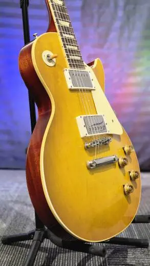 Gibson Custom Shop - Guitare Les Paul Standard '58 Murphy Lab Lite Aged - Lemon Burst 2