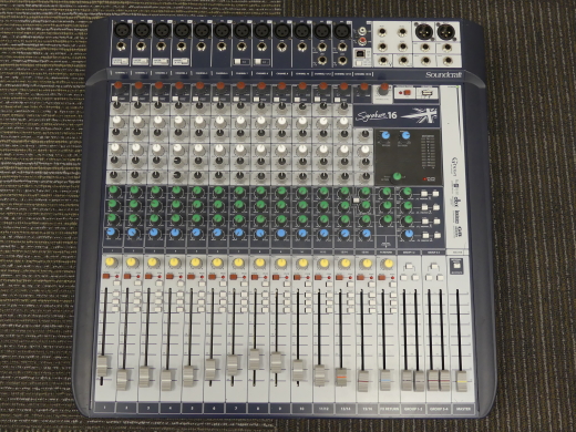 Soundcraft - Mlangeur analogique 16 canaux avec effets Lexicon et USB