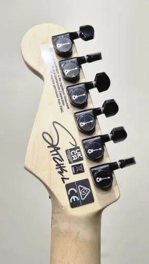 Charvel Guitars - Guitare �lectrique Pro-Mod DK22 HH FR M signature Satchel � touche en �rable (fini Satin White Bengal) 2