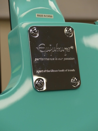 Epiphone Les Paul SL- Turquoise 7