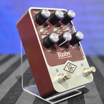 Store Special Product - Universal Audio - P�dale d�amplification UAFX Top Boost Ruby �63