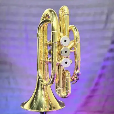 Jupiter - S�rie JTR710 - Trompette de poche en Sib - Lacqu�e 2