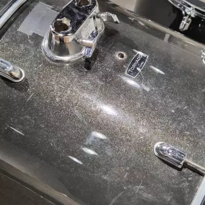 Mapex - Batterie 5 fts Tornado (22-10-12-16-CC) avec cymbales et accessoires, fini Black Sparkle 2