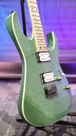 Ibanez - Guitare �lectrique � 6 cordes RG421MSP - Turquoise Sparkle 2