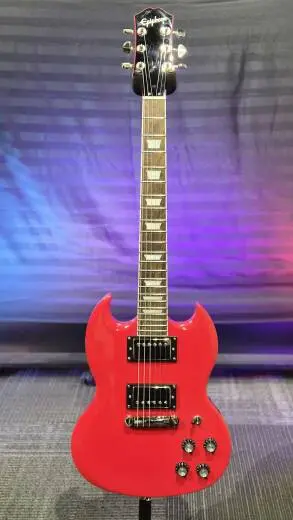 Store Special Product - Epiphone - SG Power Player avec accessoires (fini rouge lave)