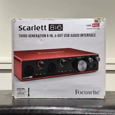 Focusrite - Interface audio USB Scarlett 8i6 de 3e gnration (8 entres, 6 sorties) 2