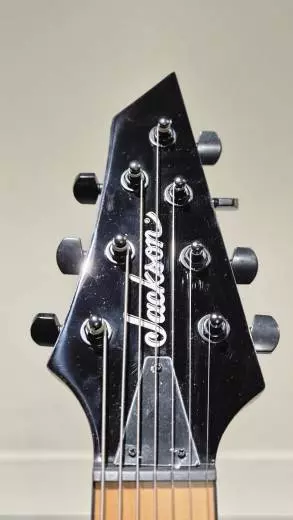 Jackson Guitars - Guitare lectrique Dinky JS32-7 DKA HT (table bombe, touche en rable torrfi)  Fini Burst noir translucide 2