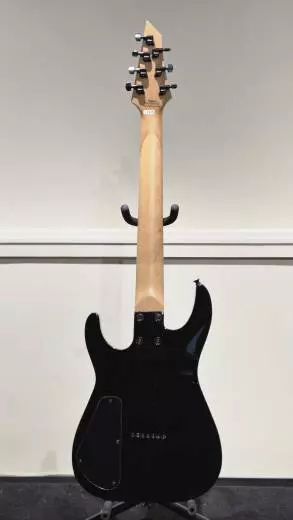 Jackson Guitars - Guitare lectrique Dinky JS32-7 DKA HT (table bombe, touche en rable torrfi)  Fini Burst noir translucide 2